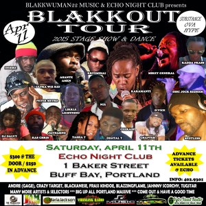 BLAKKOUT TOUR PORTLAND - PRINT