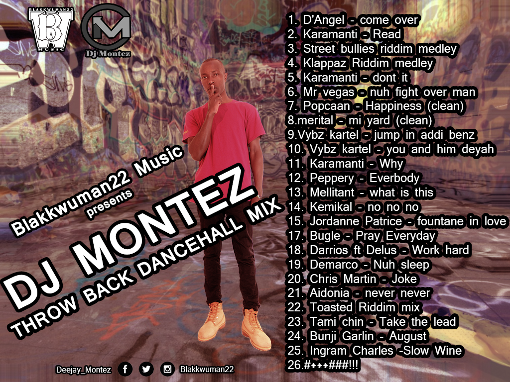 DJ MONTEZ THROW BACK DANCEHALL MIX