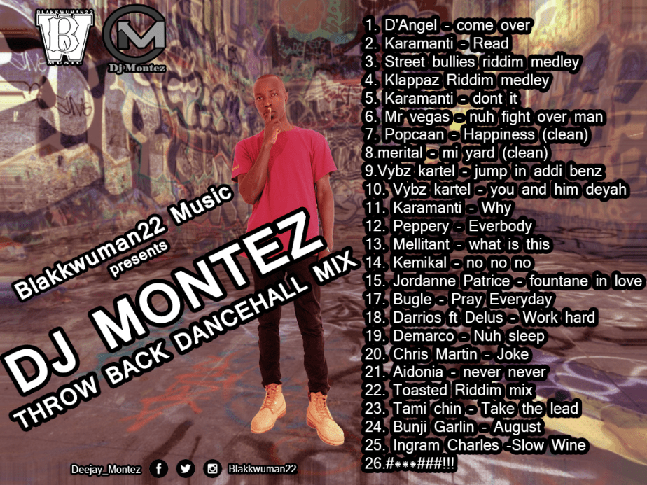 DJ MONTEZ THROW BACK DANCEHALL MIX